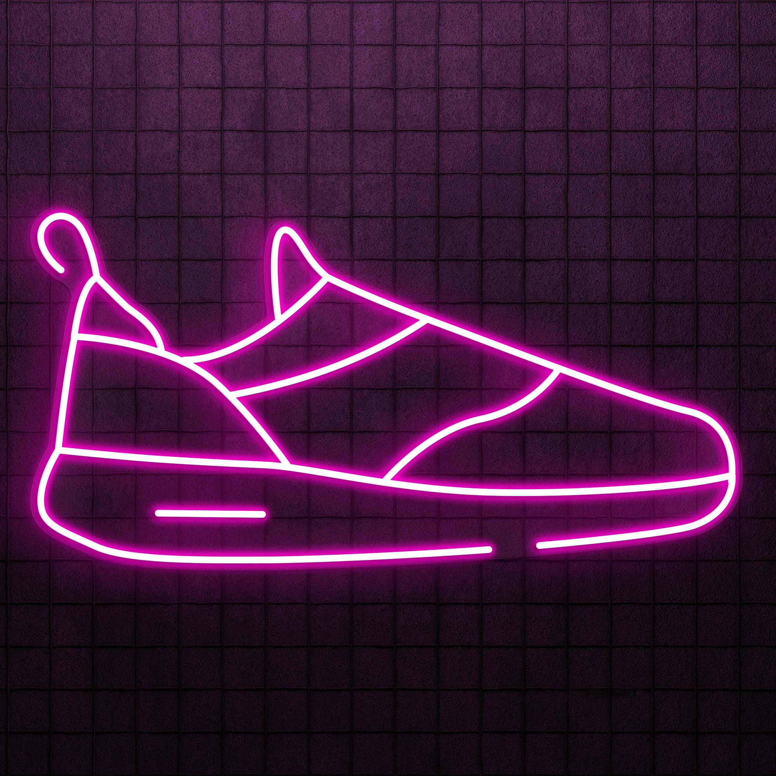 Sneaker Neon Sign, Sneaker LED Light, Gym Wall Decor, Home, Café, Restaurants and Bar Decor, Gym Boot Wall Art, Boot Shop Neon Light,