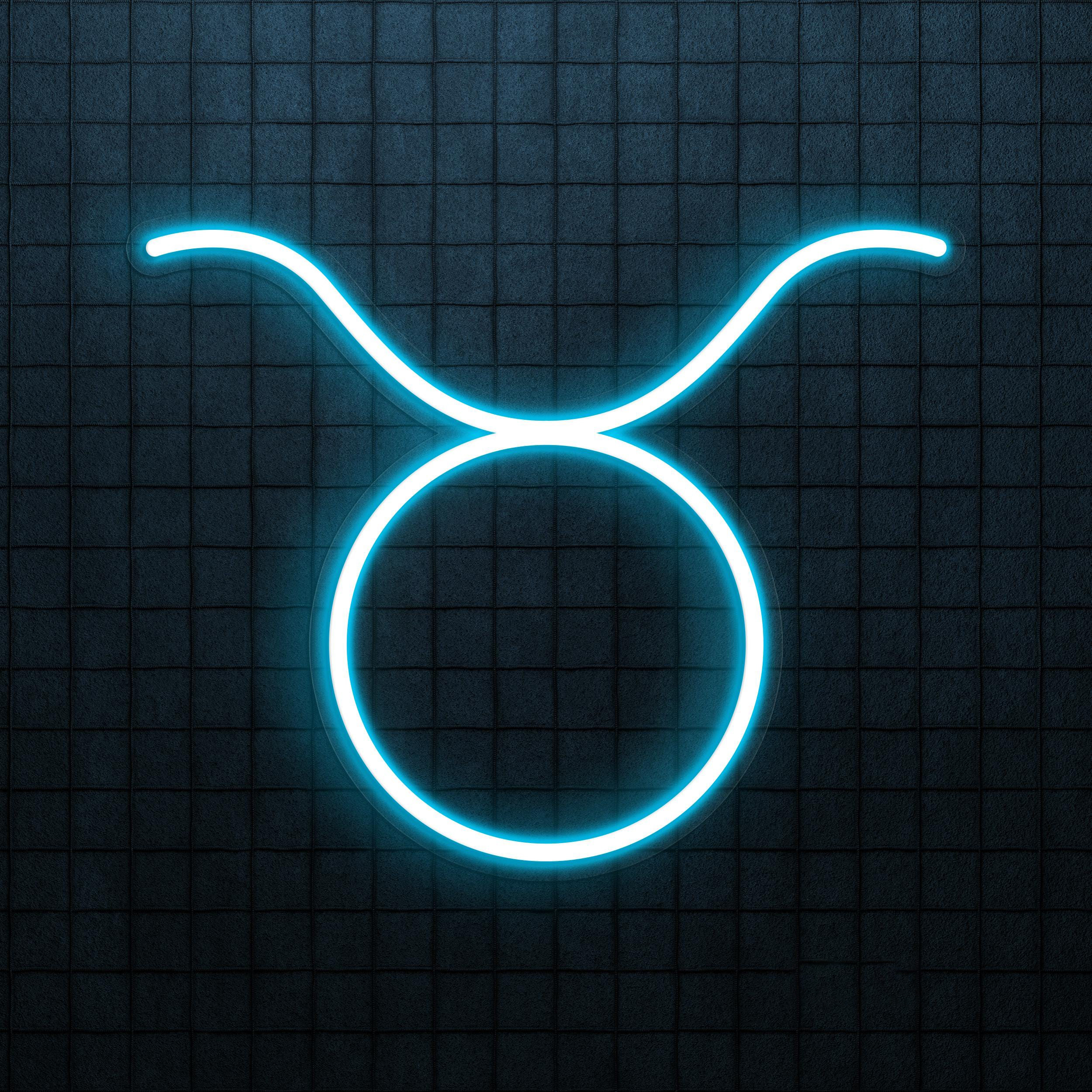 Taurus Neon Sign, Taurus LED Light, Zodiac Sign Wall Art, Restaurants and Cafe Neon Decor, Horoscope LED Neon Sign, Led Wall Decor, Gift