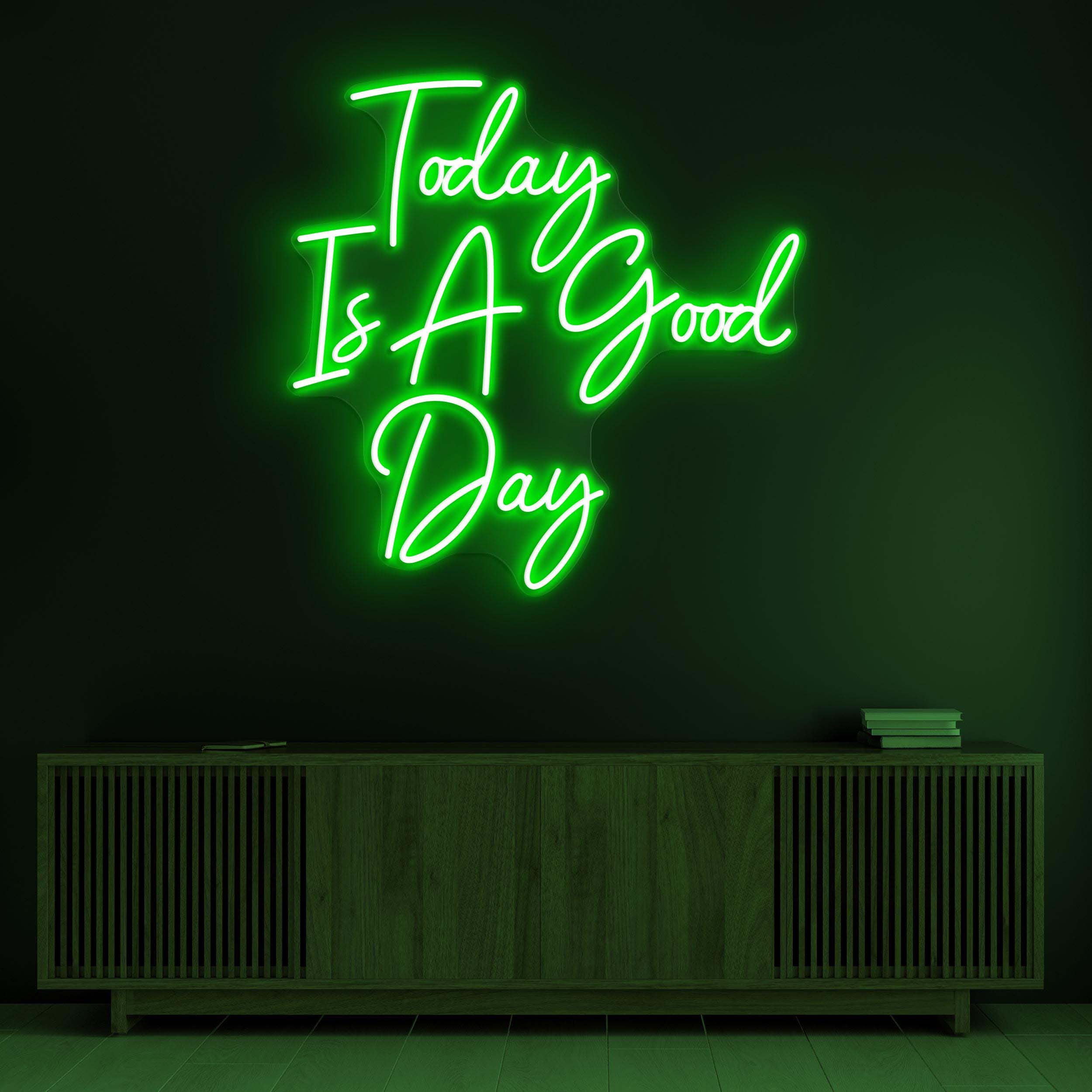 Today Is A Good Day Neon Sign, Today Is A Good Day LED Sign, Party Wall Decor, Home Wall Light, Positive Quote Led Sign, Wedding Party Decor