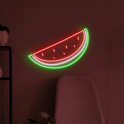 Watermelon Slice Neon Sign, Watermelon LED Light, Fruit Shop Wall Decor, Summer Fruit Wall Art, Home Neon Light, Watermelon Lover Art, Gift