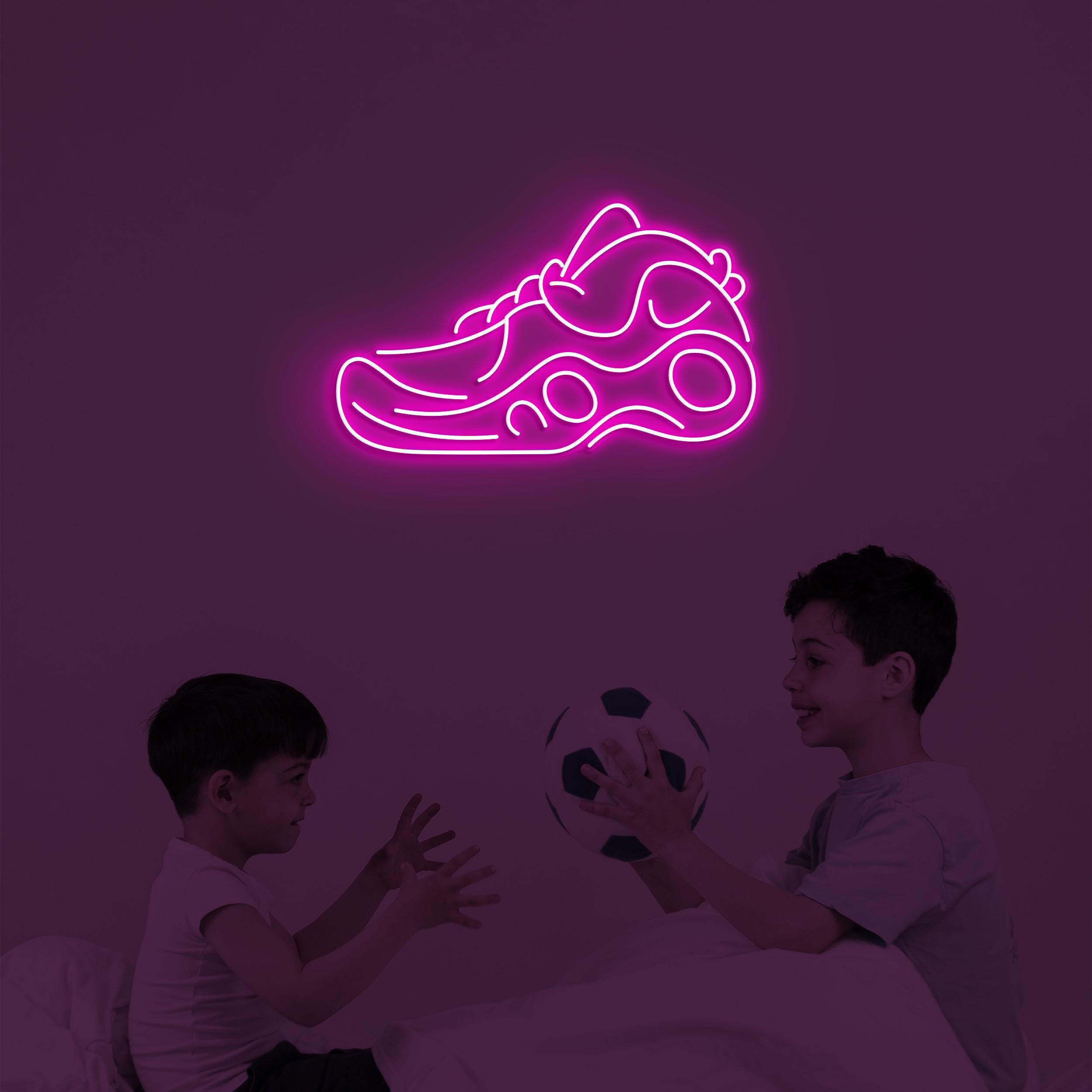 Sneakers Neon Sign, Sports Sneakers LED Light, Shoes Wall Art, Sports Shoe Neon Light, Sneakers Shop Wall Decor, Gift For Sports Lover