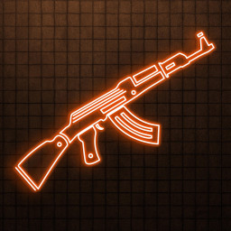 AK-47 Neon Sign, AK-47 LED Light, Gun Wall Decor, Office Wall Art, Led Neon Light, Home Wall Decor, Personalized Sign, Game Room Wall Art