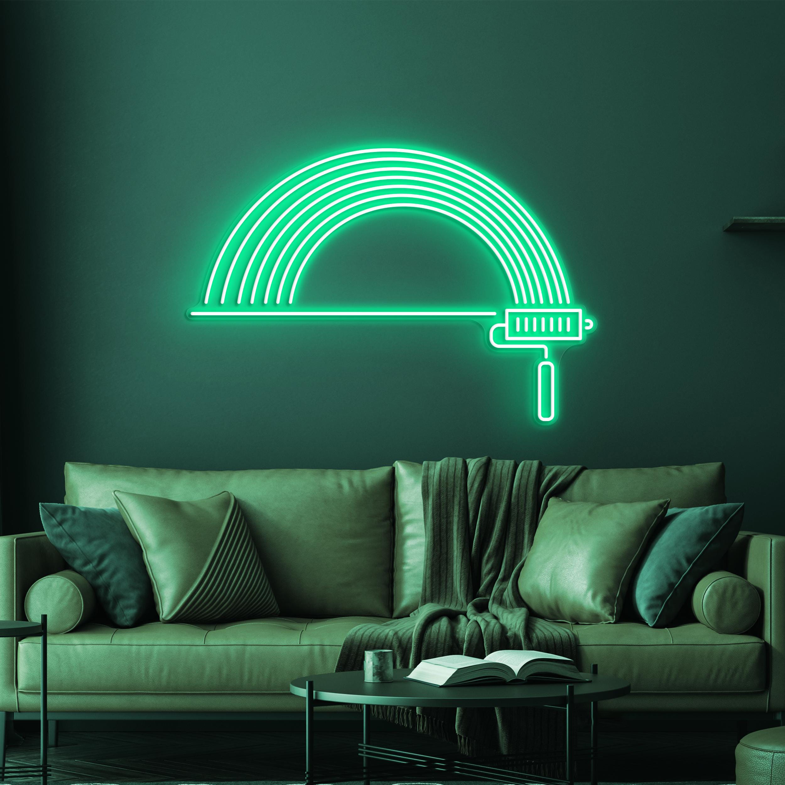 Rainbow Neon Sign, Rainbow LED Light, Rainbow led Wall Decor, Colorful Wall Decor, Kids Room Wall Art, Custom Neon Sign, Home Wall Decor