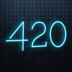 420 Neon Sign, 420 LED Light, Marijuana Wall Art, Smoke Shop Wall Decor, Dorm Room Neon Light, Cafe & Bar Restaurant Decor, Weed 420 Light