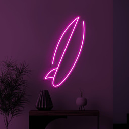Surfboard Neon Sign, Surfboard LED Light, Summer Vibes Neon Art, Beach Wall Decor, Beach Party Neon Light, Sea Surfboard Sign, Ocean Lover