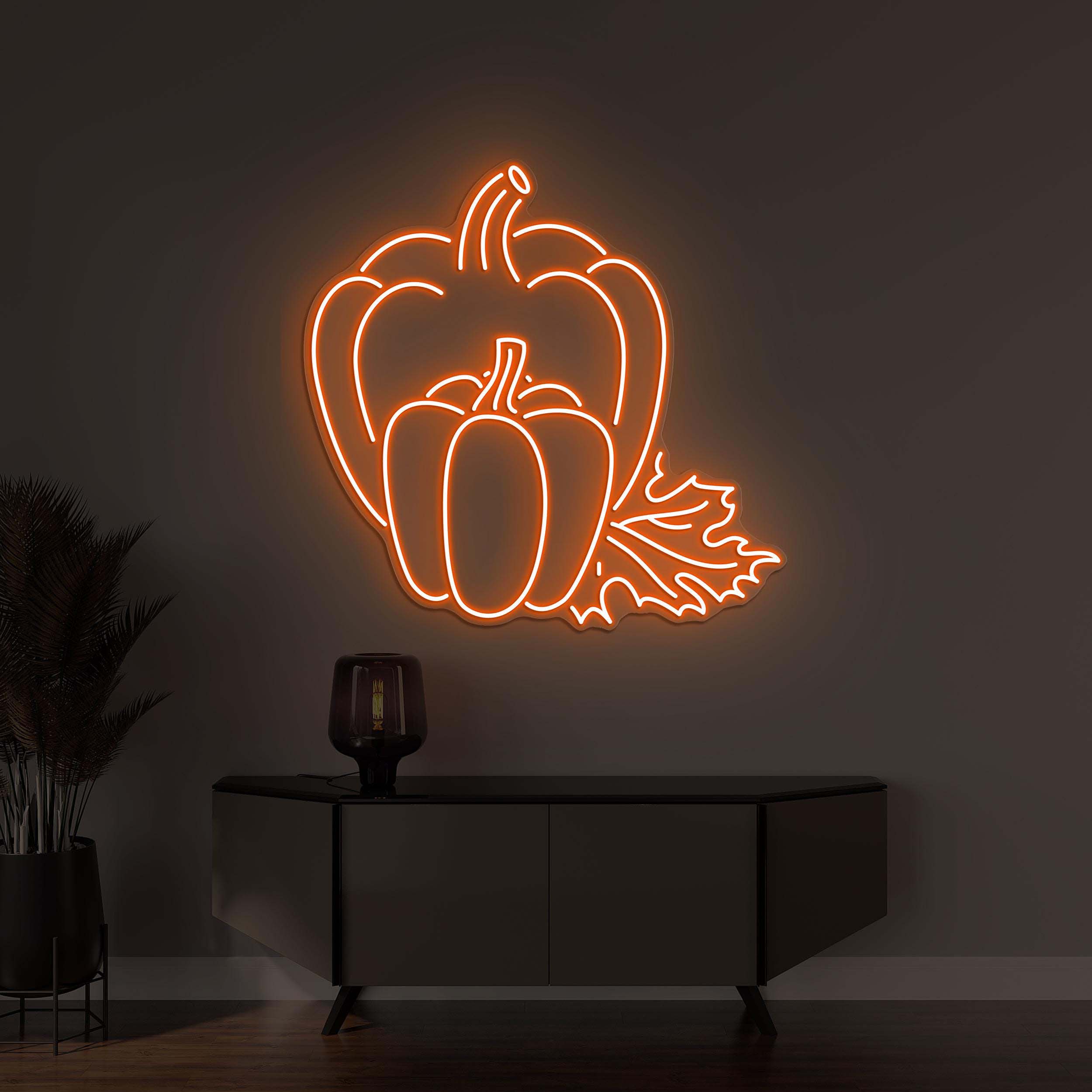Bell Pepper Neon Sign, Bell Pepper LED Light, Vegetable Shop Wall Decor, Bell Pepper Spice Neon Art, Kitchen Neon Light, Bell Pepper Lover
