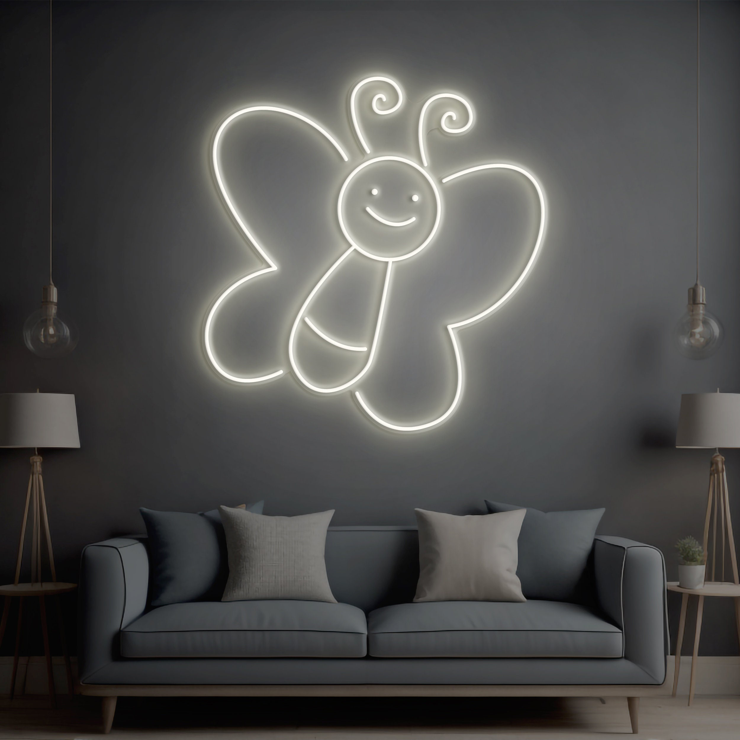 Butterfly Neon Signs, Butterfly Neon Light, Butterfly Night Lights, Butterfly Neon Art Sign,Decor for Kids' Rooms, Butterfly Wall Art, Gifts