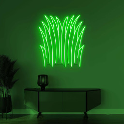 Grass Neon Sign, Grass Neon Light, Grass Plant Wall Art, Garden Wall Decor, Nature Grass Neon Sign, Home Wall Art, Plant Shop Neon Light