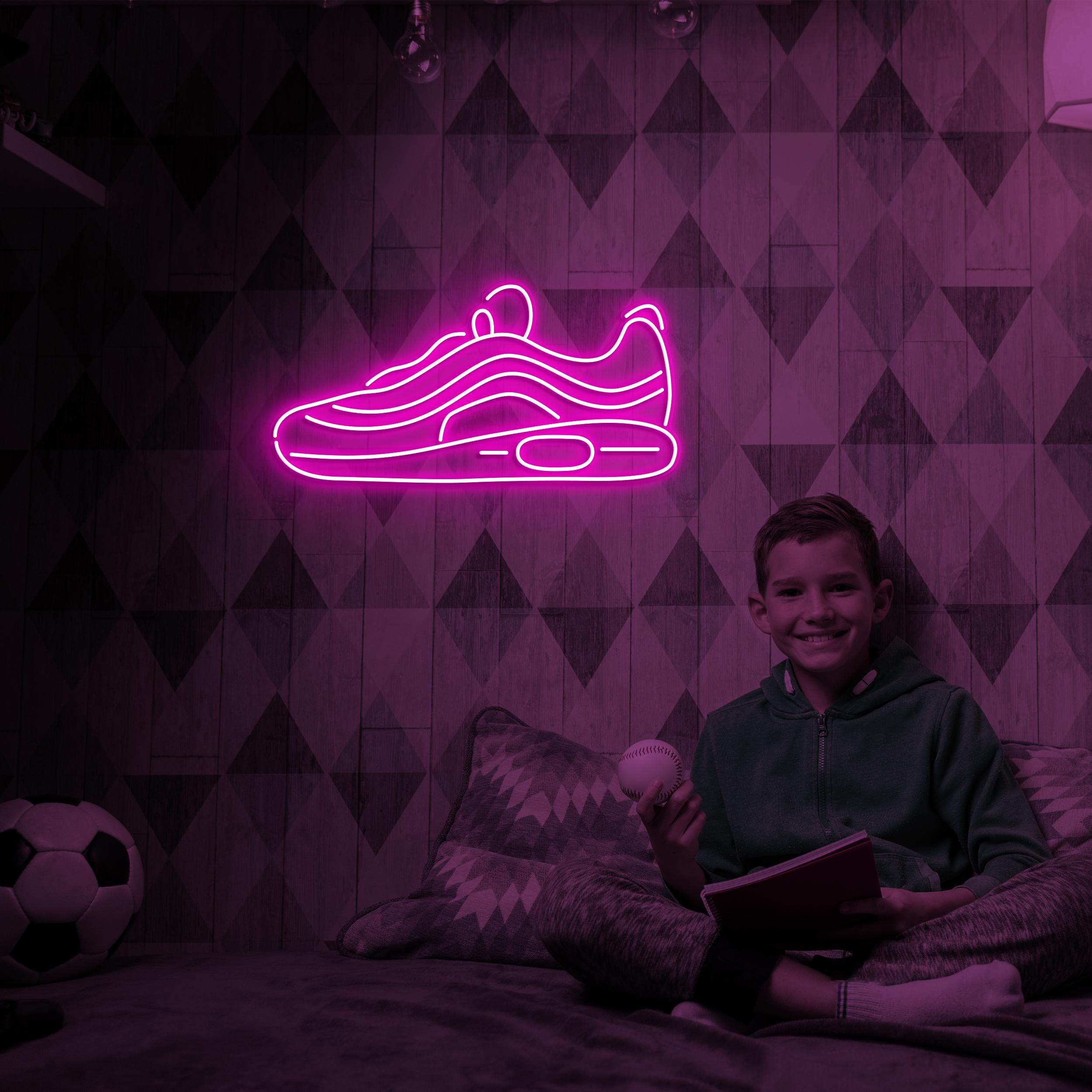 Sneakers Neon Sign, Sneakers LED Light,  Shoe Wall Decor, Sneakers Shop Decor, Sports Shoe Decor, Sports Lover Gift, Business Logo Sign