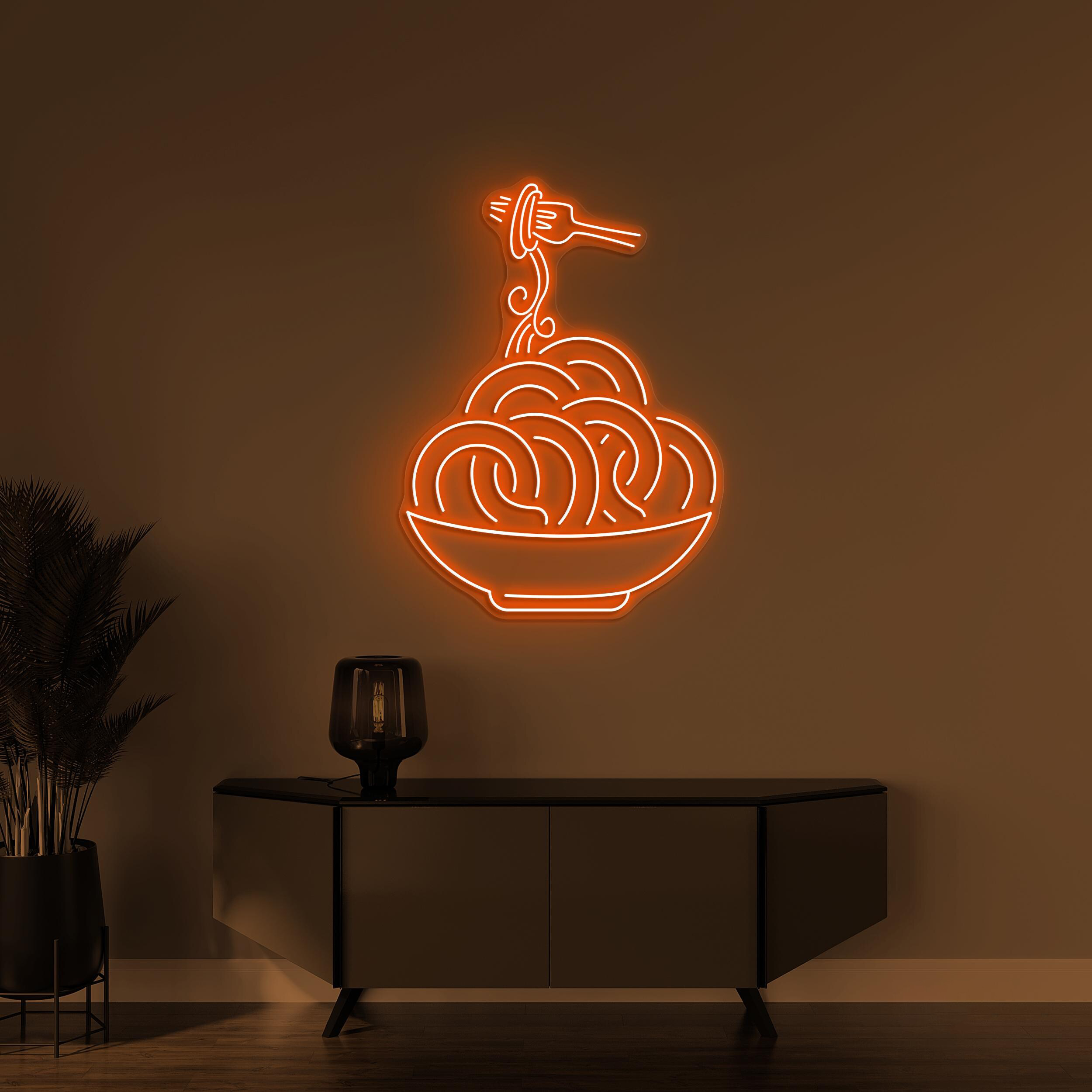 Noodles Neon Sign, Noodles LED Light, Noodles Bowl Wall Decor, Kitchen Wall Light, Pasta Neon Sign, Ramen Shop Decor, Asian Restaurant Sign