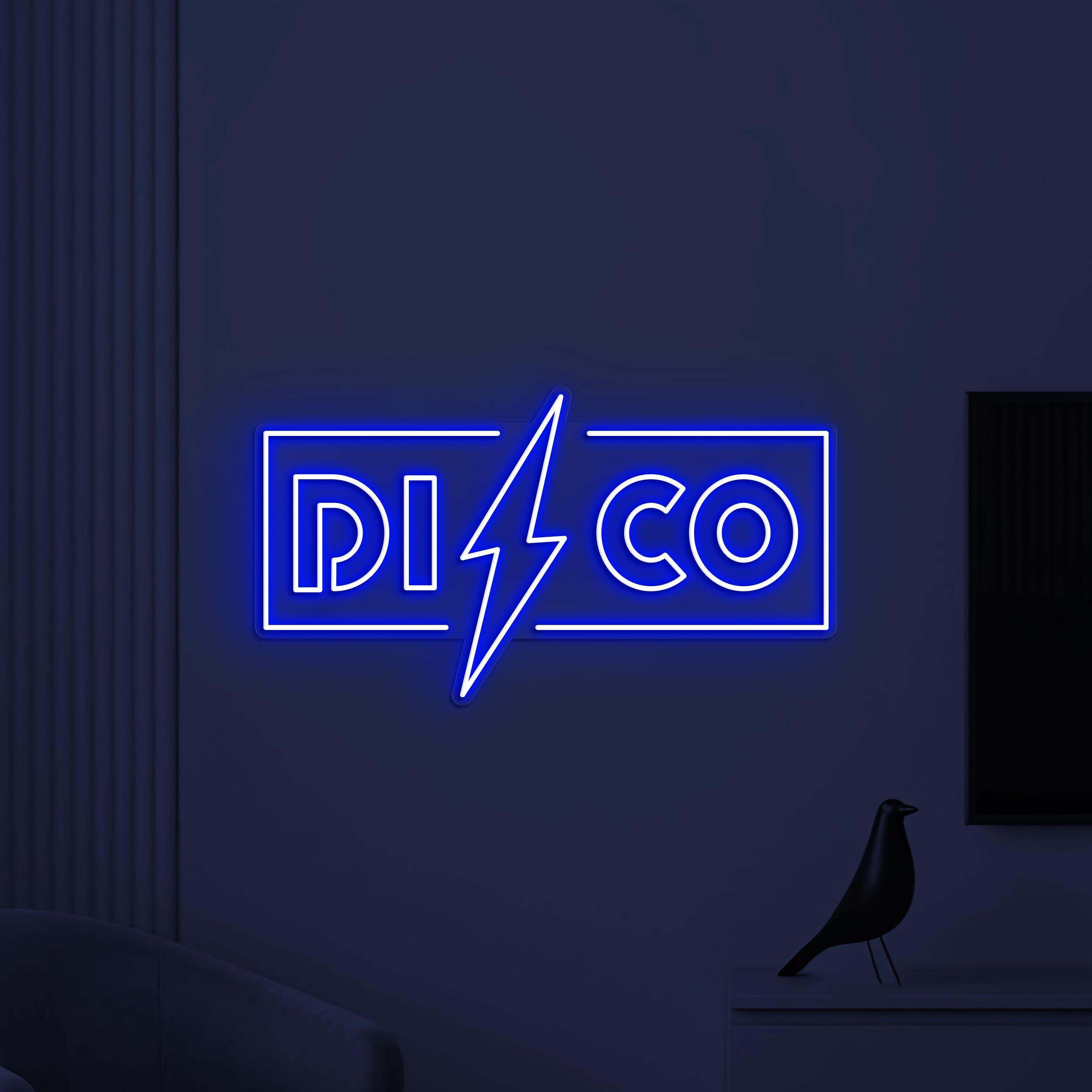 Disco Neon Sign, Disco LED Light, Disco Party Wall Decor, Dance Club Wall Art, Disco Club Neon Decor, Home Wall Decor, Disco Lightning Sign