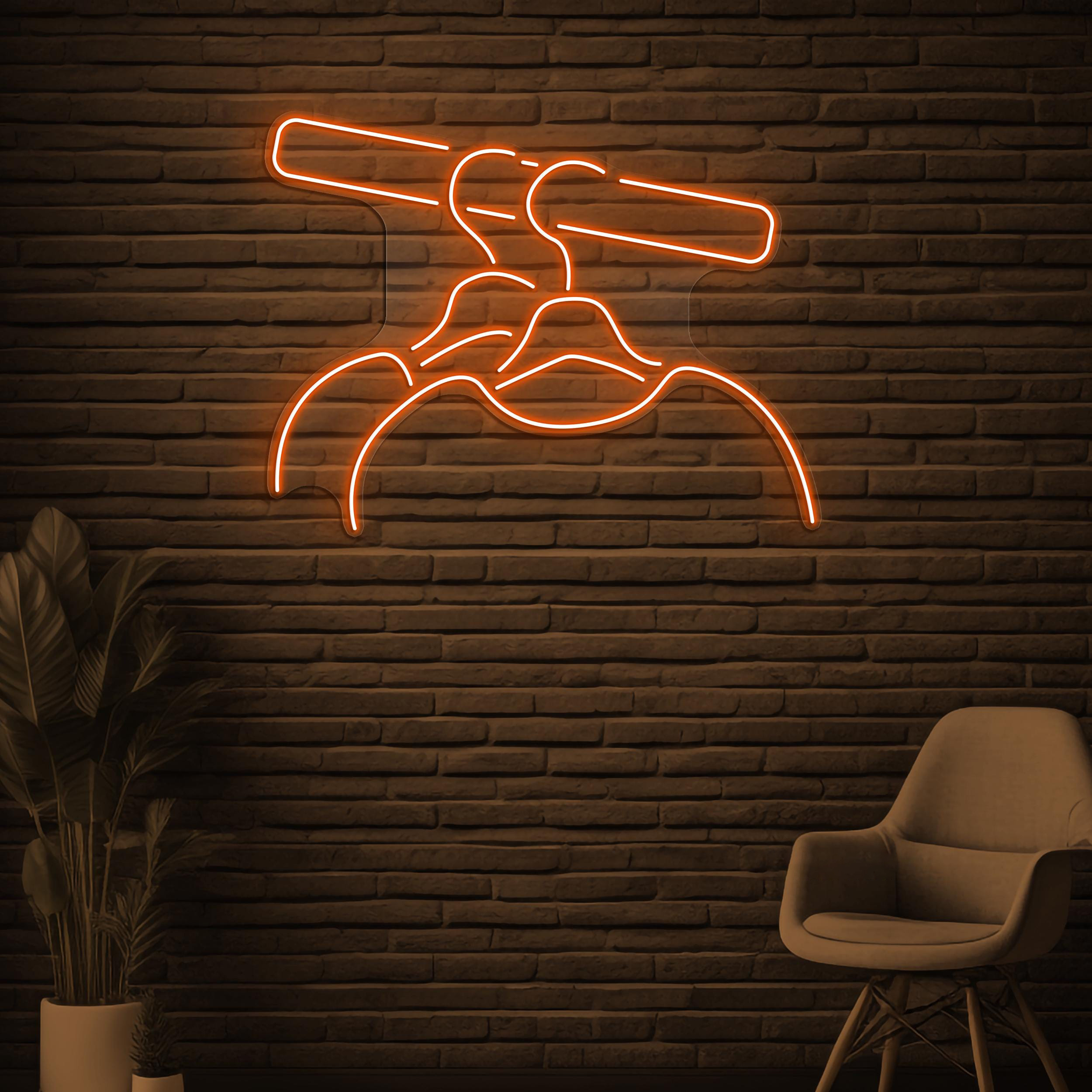 Hanger Neon Sign, Hanger LED Light, Cloth Hanger Wall Decor, Home Wall Art, Brand Shop Wall Decor, Cloth Shop Neon Art, Boutique Neon Sign