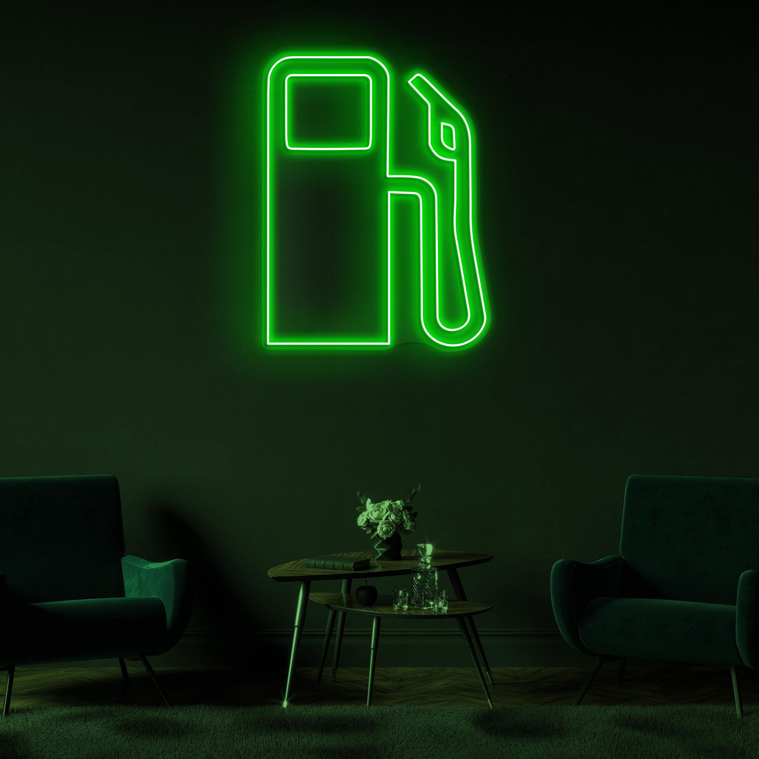 Fuel Pump Neon Sign, Fuel Pump LED Light, Gas Pump Wall Decor, Fuel Up Wall Art, Road Trip Led Sign, Petrol Pump Neon Light, Home Wall Decor