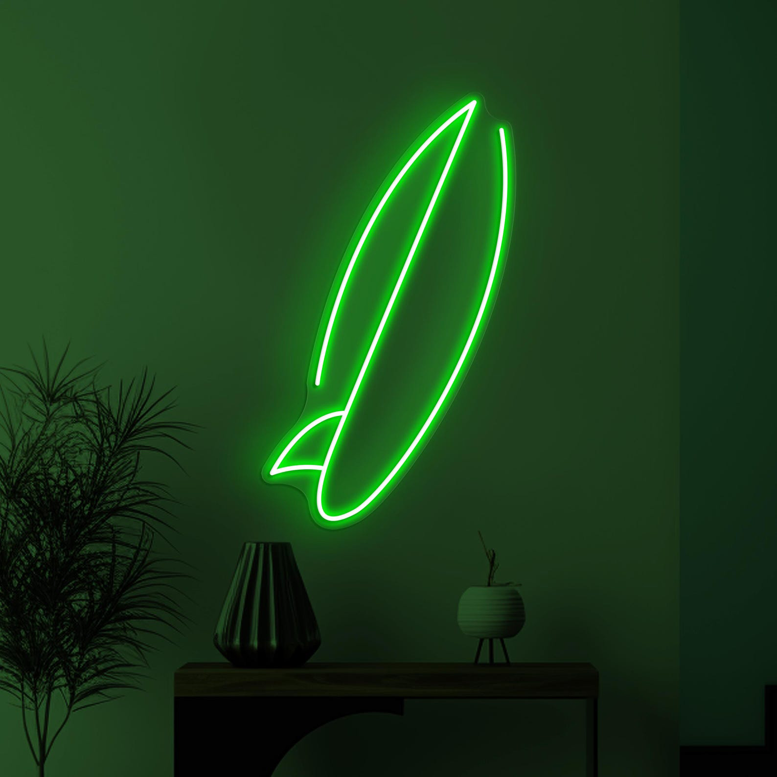 Surfboard Neon Sign, Surfboard LED Light, Summer Vibes Neon Art, Beach Wall Decor, Beach Party Neon Light, Sea Surfboard Sign, Ocean Lover