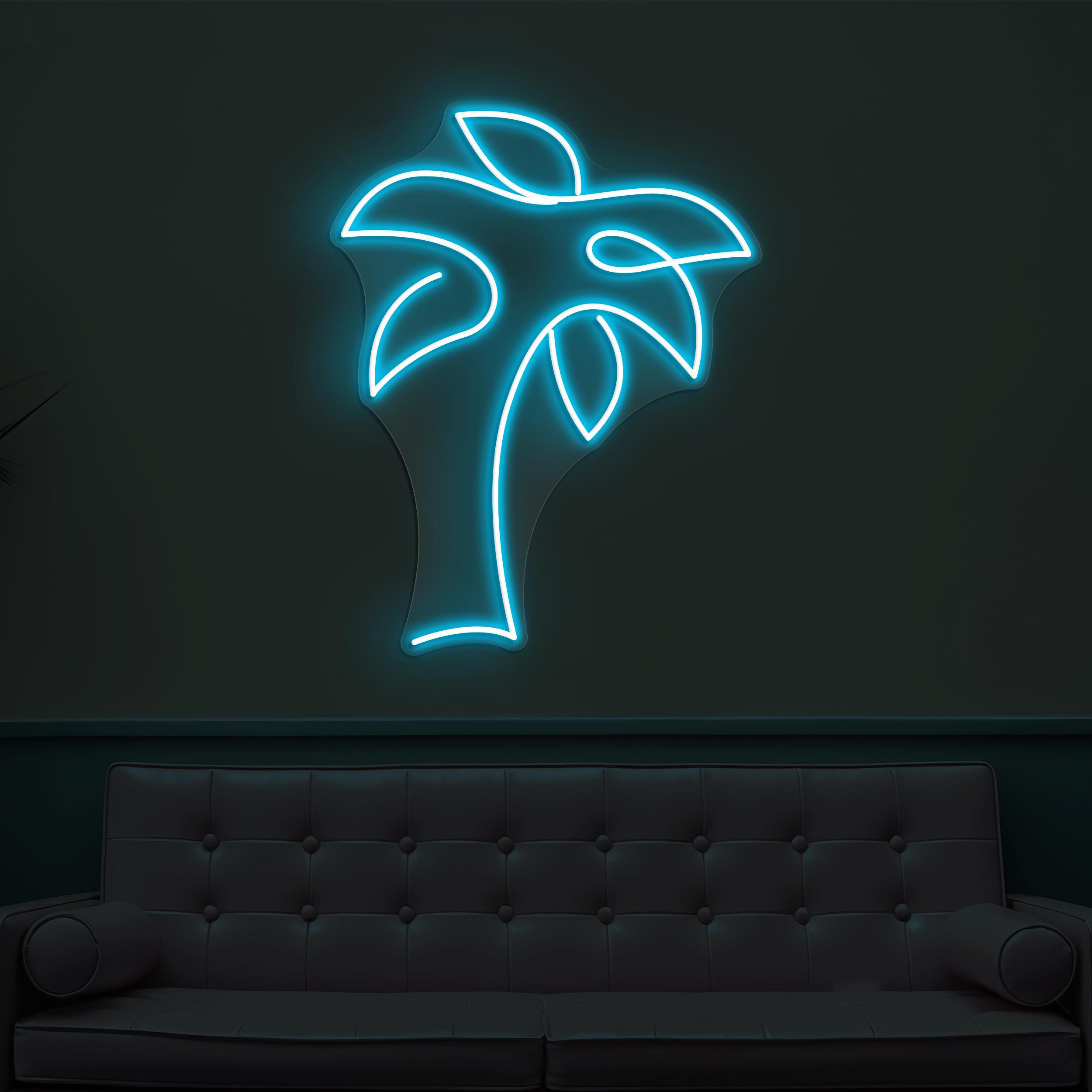 Palm Tree Neon Sign, Palm Tree LED Light, Beach Wall Decor, Summer Beach Wall Art, Island Neon Light, Beach Home Neon Sign, Bar & Cafe Decor