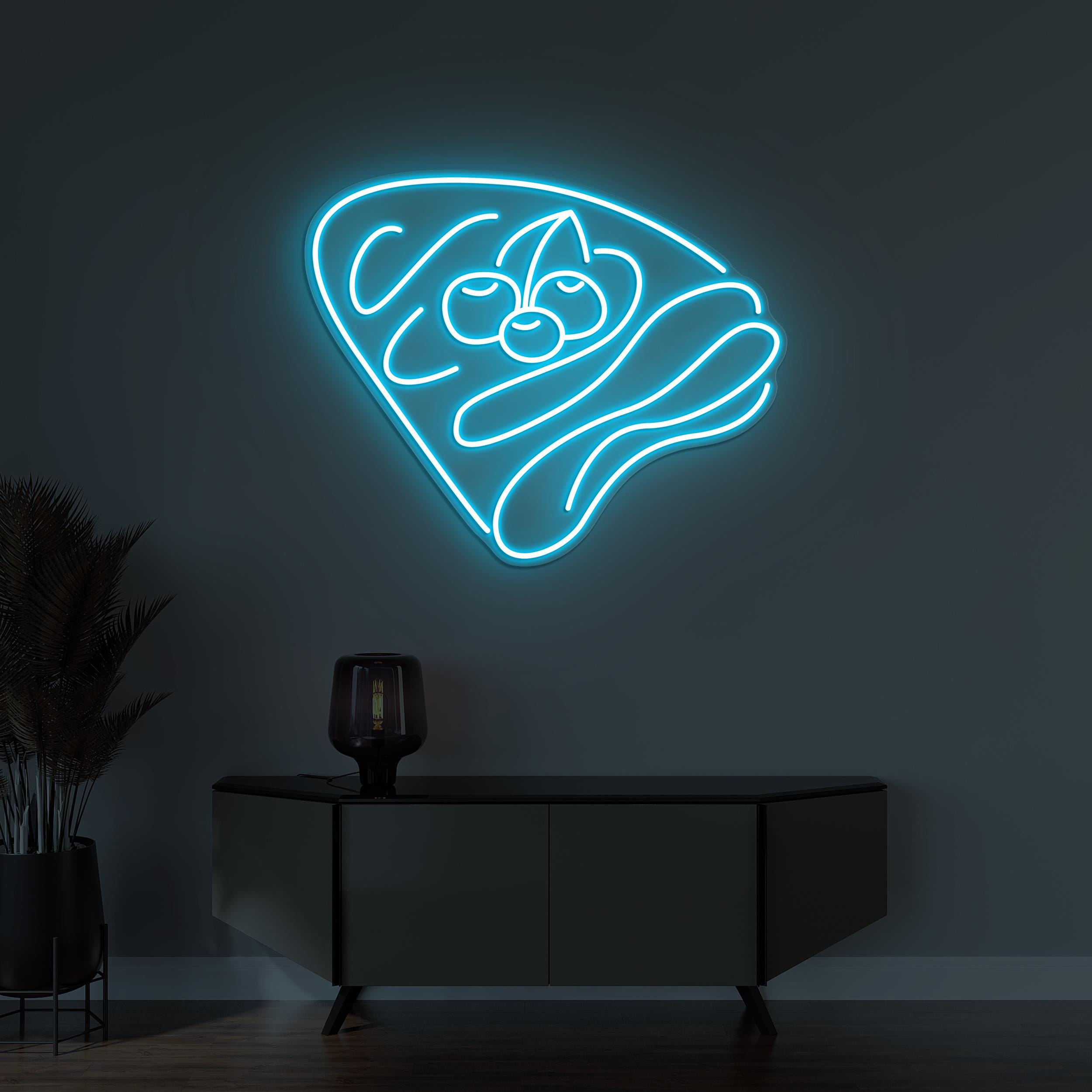 Crepe Neon Sign, Crepe LED Light, Dessert Wall Decor, Custom Neon Sign, Sweet Treat Wall Decor, Dessert Shop Wall Art, Yummy Crepe Sign