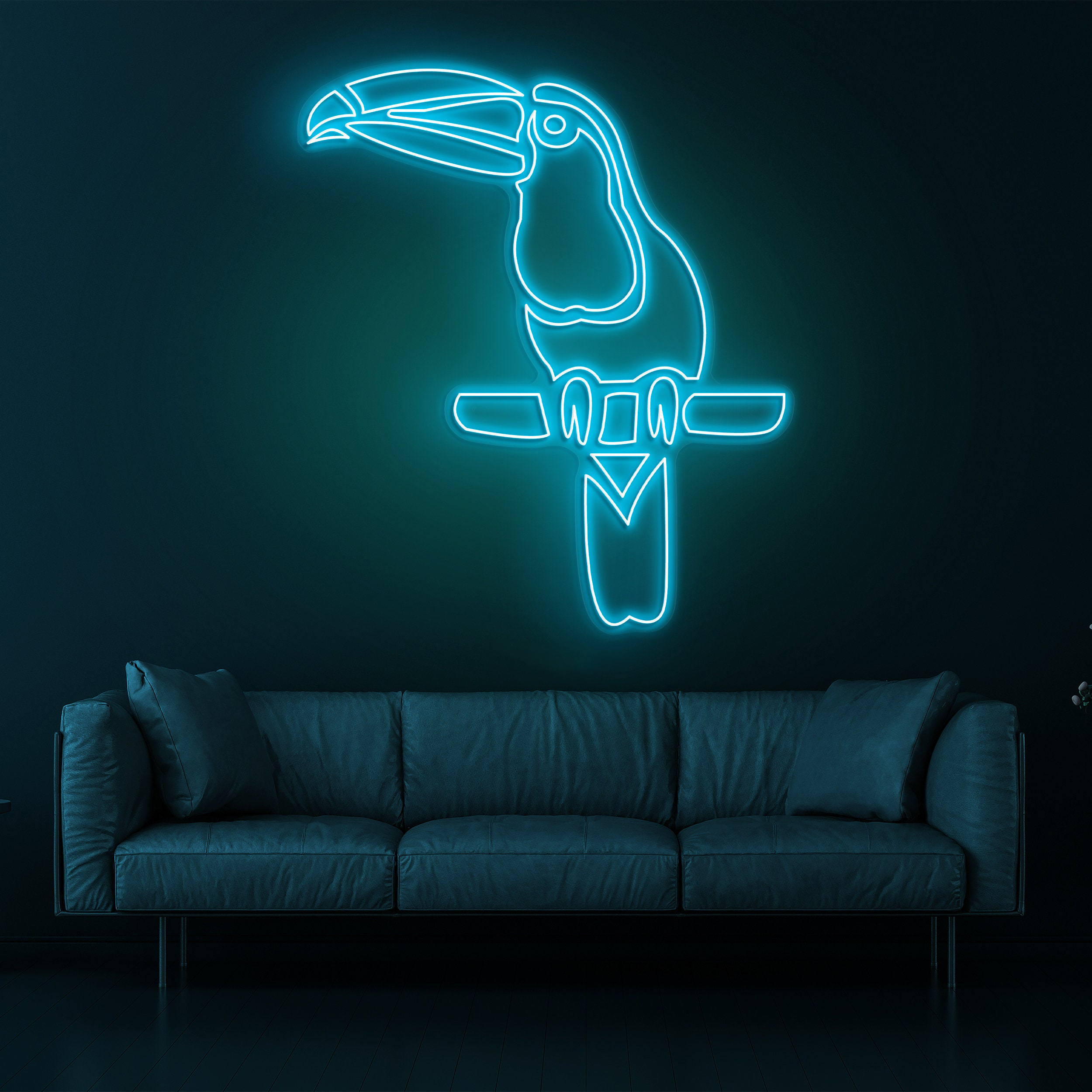 Toucan Neon Sign, LED Toucan Bird Light for Tropical Vibes, Home Decor, Parties, Gifts for Nature Lovers, Kids Room Decor, Toucan LED Sign