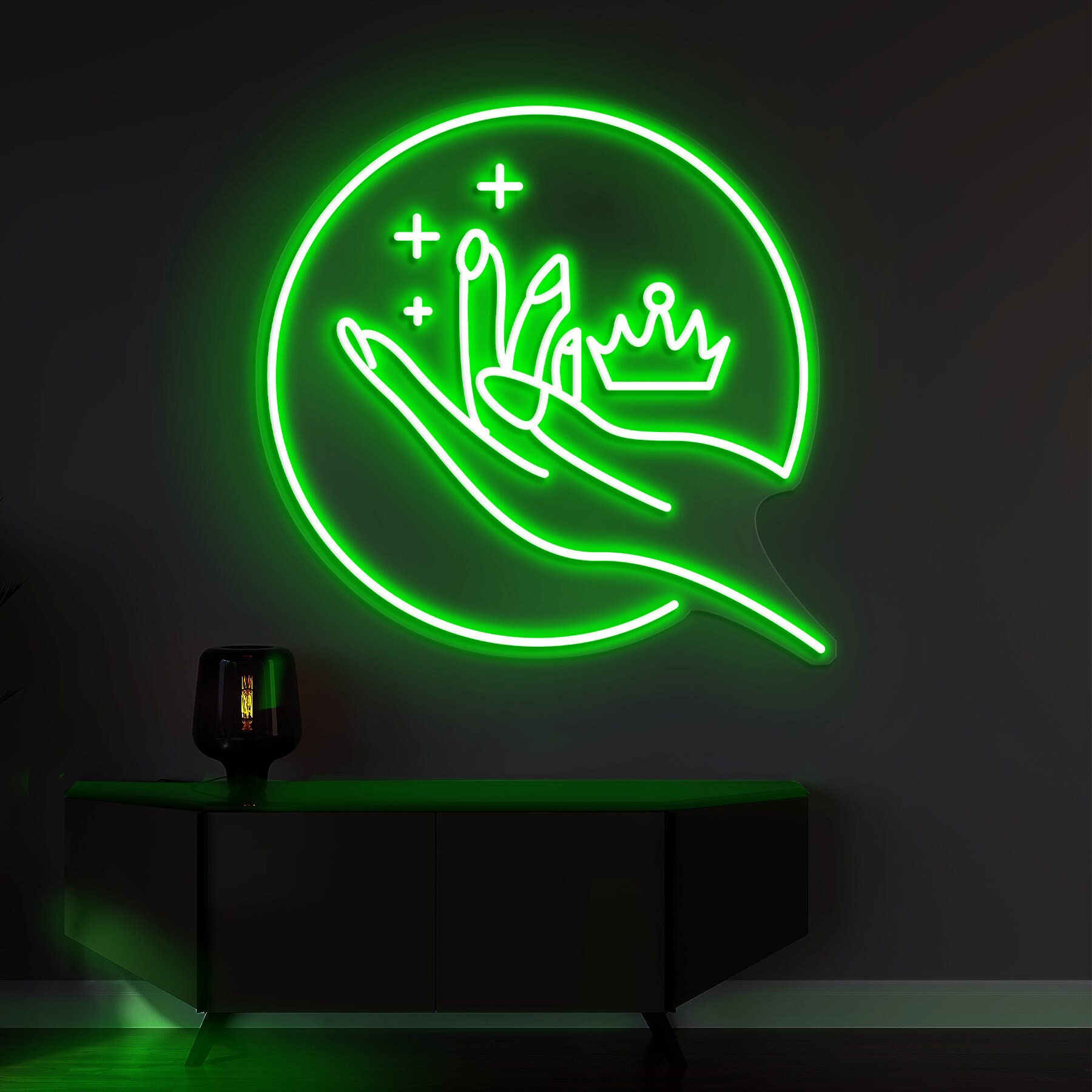 Nails Neon Sign, Salon Decor, Wall Art for Nail Salons and Beauty Rooms, Nail Art Light, Shop and Party Decor, Lights for Bedroom,Room Decor