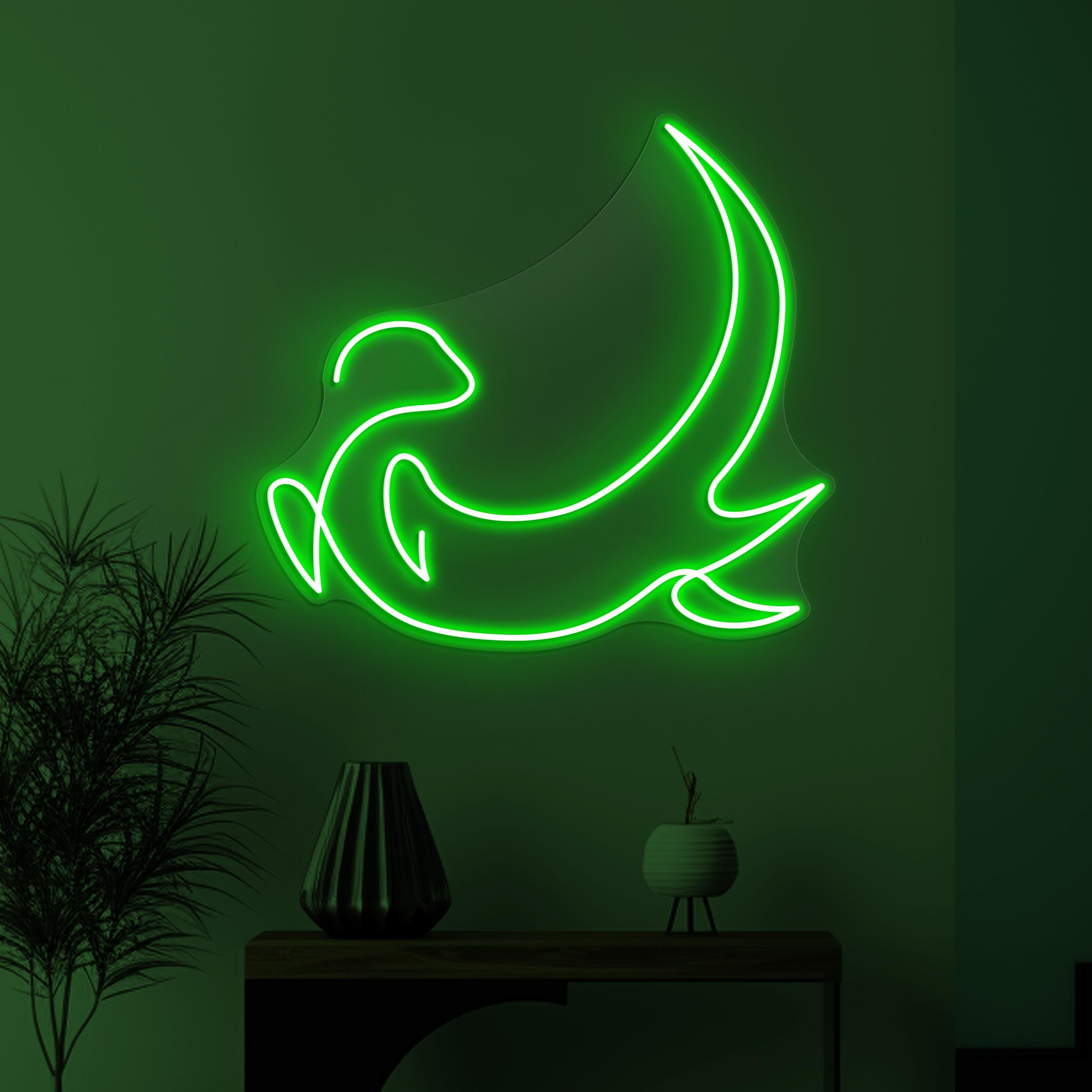 Otter Neon Sign, Otter LED Light, River Otter Wall Decor, Beach and River Neon Light, Cute Animal Wall Art, Custom Neon Sign, Home Decor