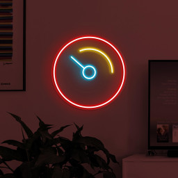 Speedometer Neon Sign, Speedometer LED Light, Gauge Wall Decor, Workshop Neon Light, Game Room Wall Art, Home Neon Light, Custom Neon Sign