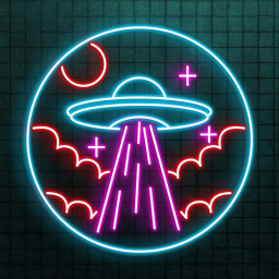 UFO Neon Sign, Ufo Alien Spaceship led Wall Art, UFO Room Decor for Game Room, Man Cave, Sci-Fi Lovers, UFO Neon Light for Party and Room