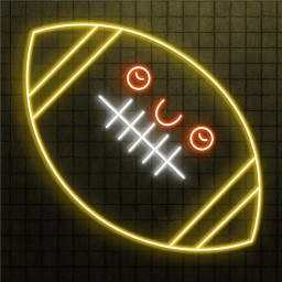 Football Neon Sign, Football LED Light, American Football Wall Decor, Football Club Wall Art, Game Room Neon Light, Sports Room Led Sign