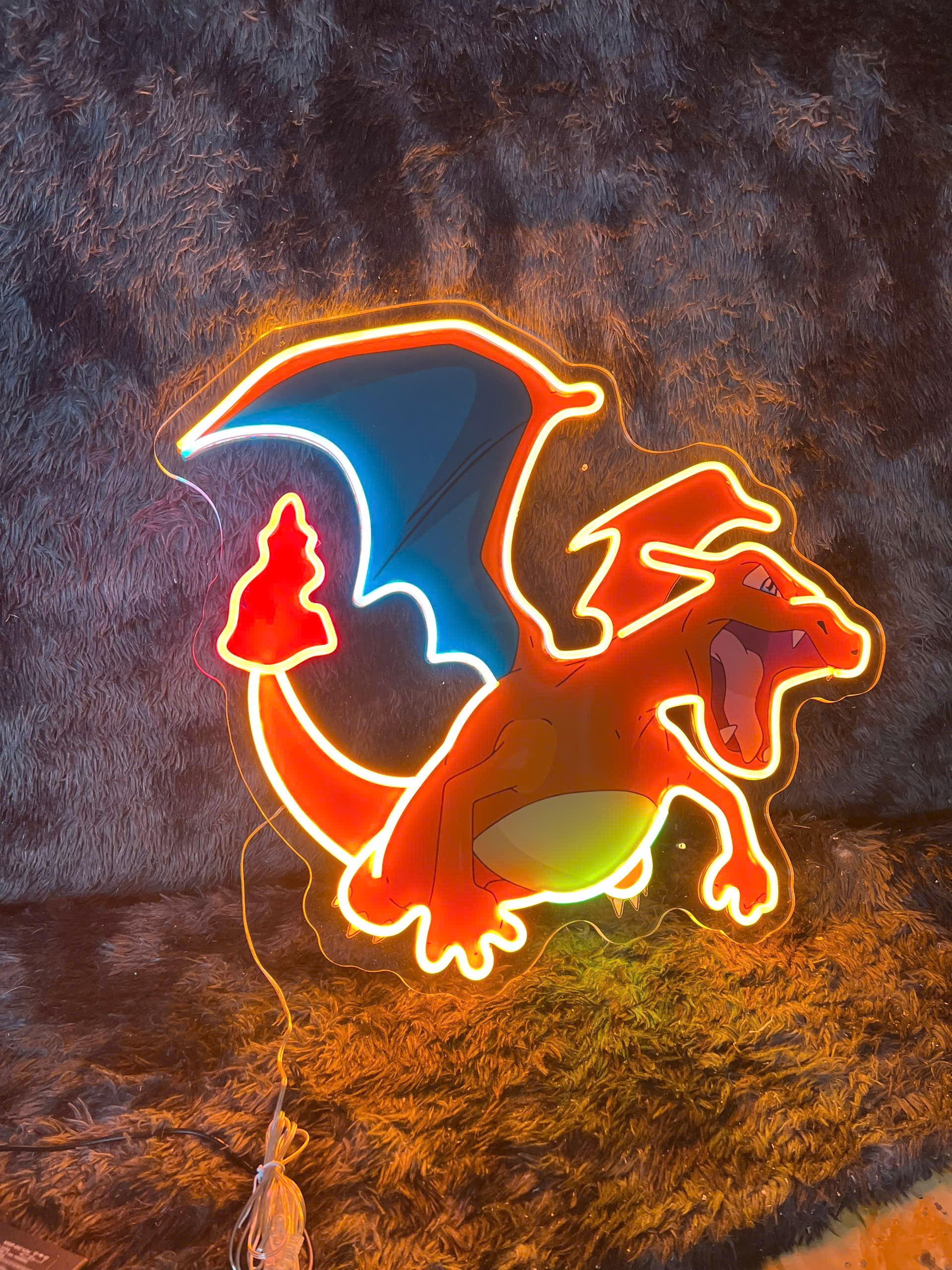 Charizard UV Sign