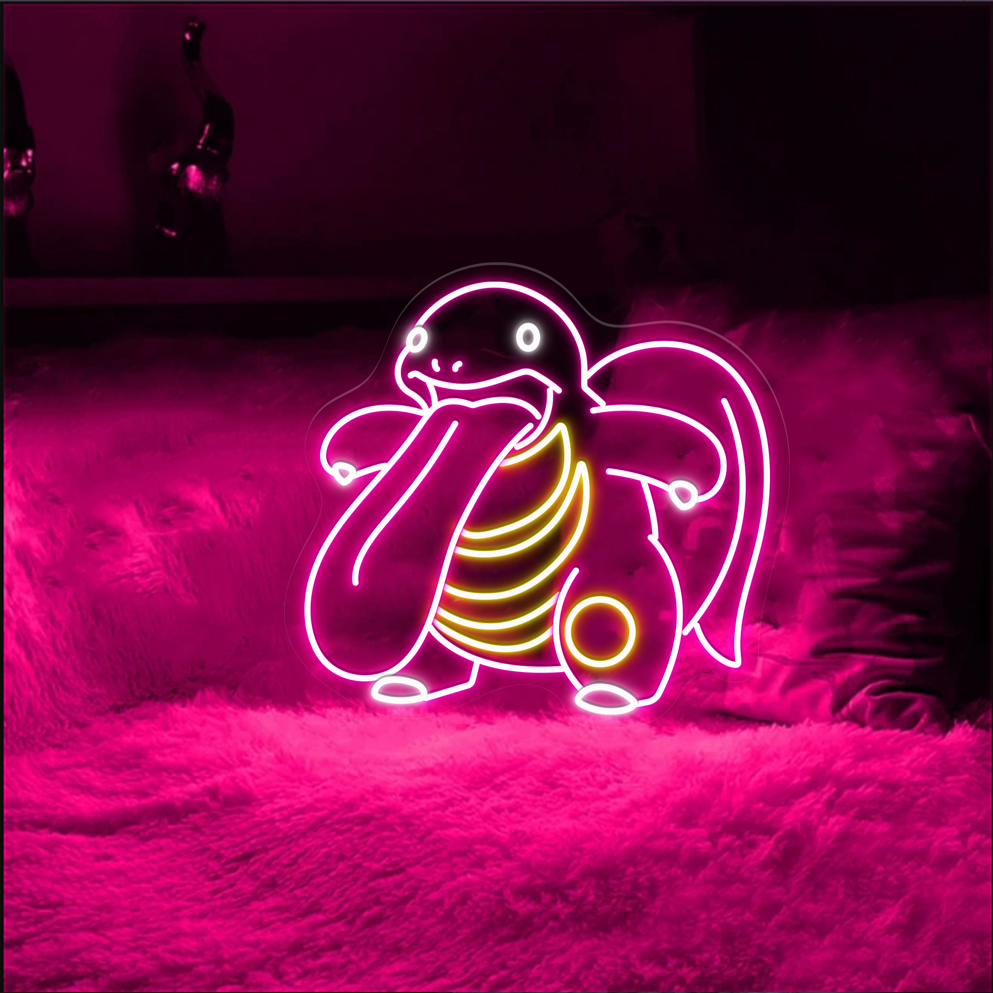 Pokemon Lickitung Neon Signs