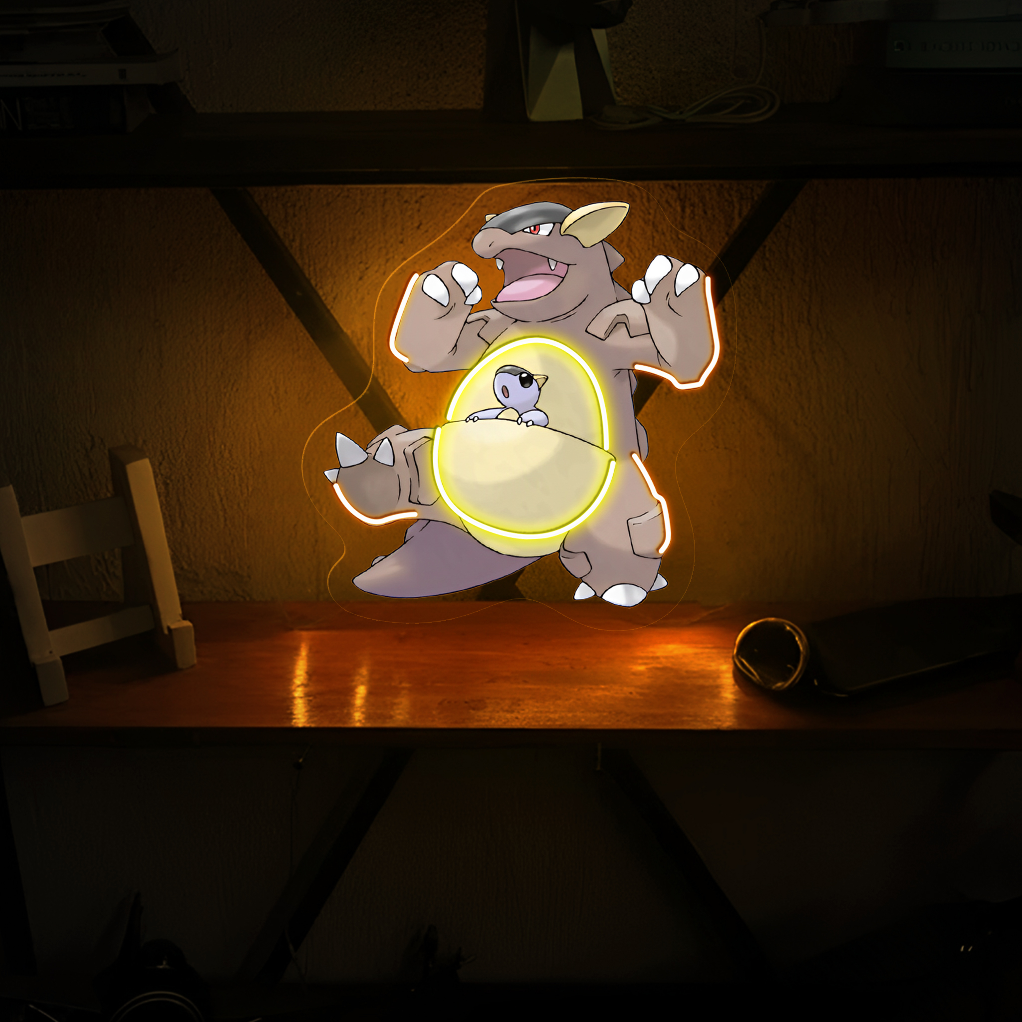 Pokemon Kangaskhan UV Sign