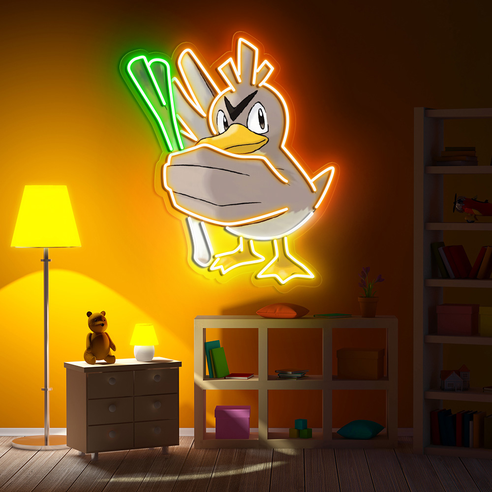 Farfetch'd Pokemon UV Signs