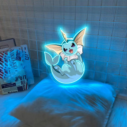 Vaporeon Pokemon UV Sign