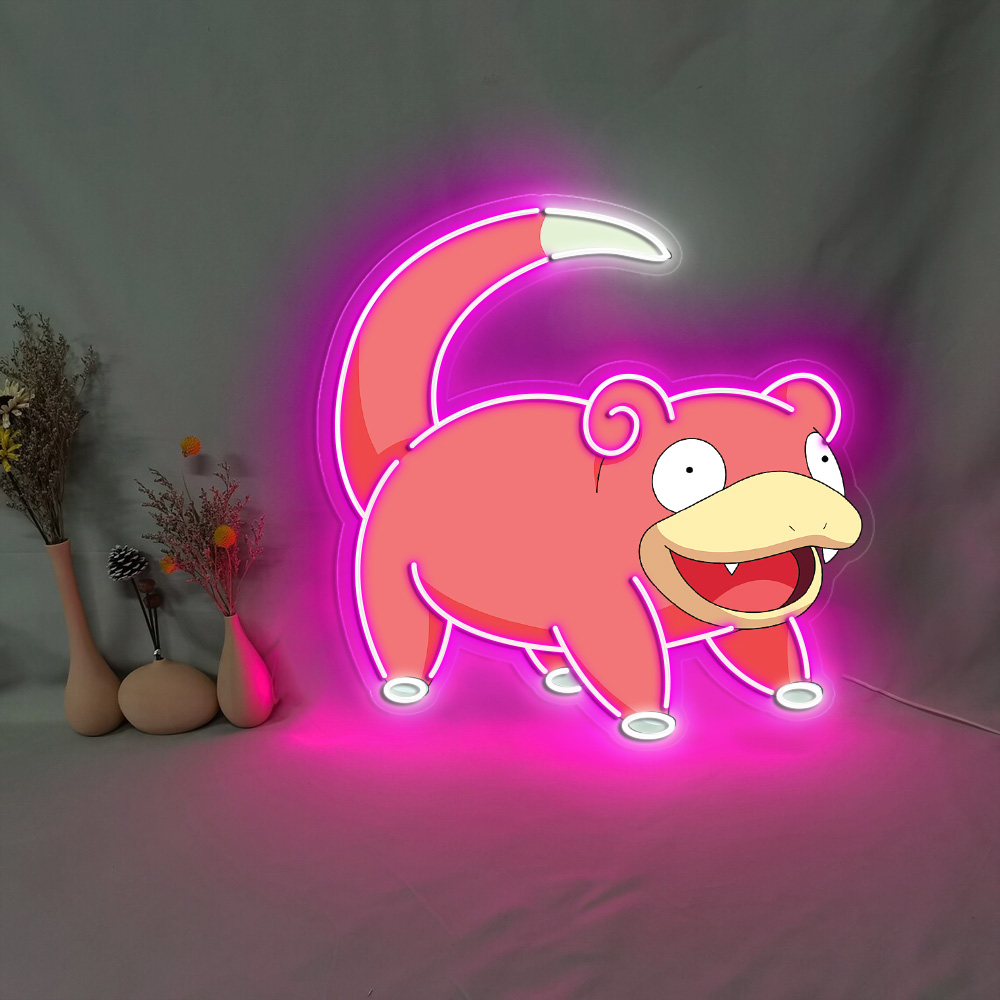Slowpoke Pokemon UV Signs