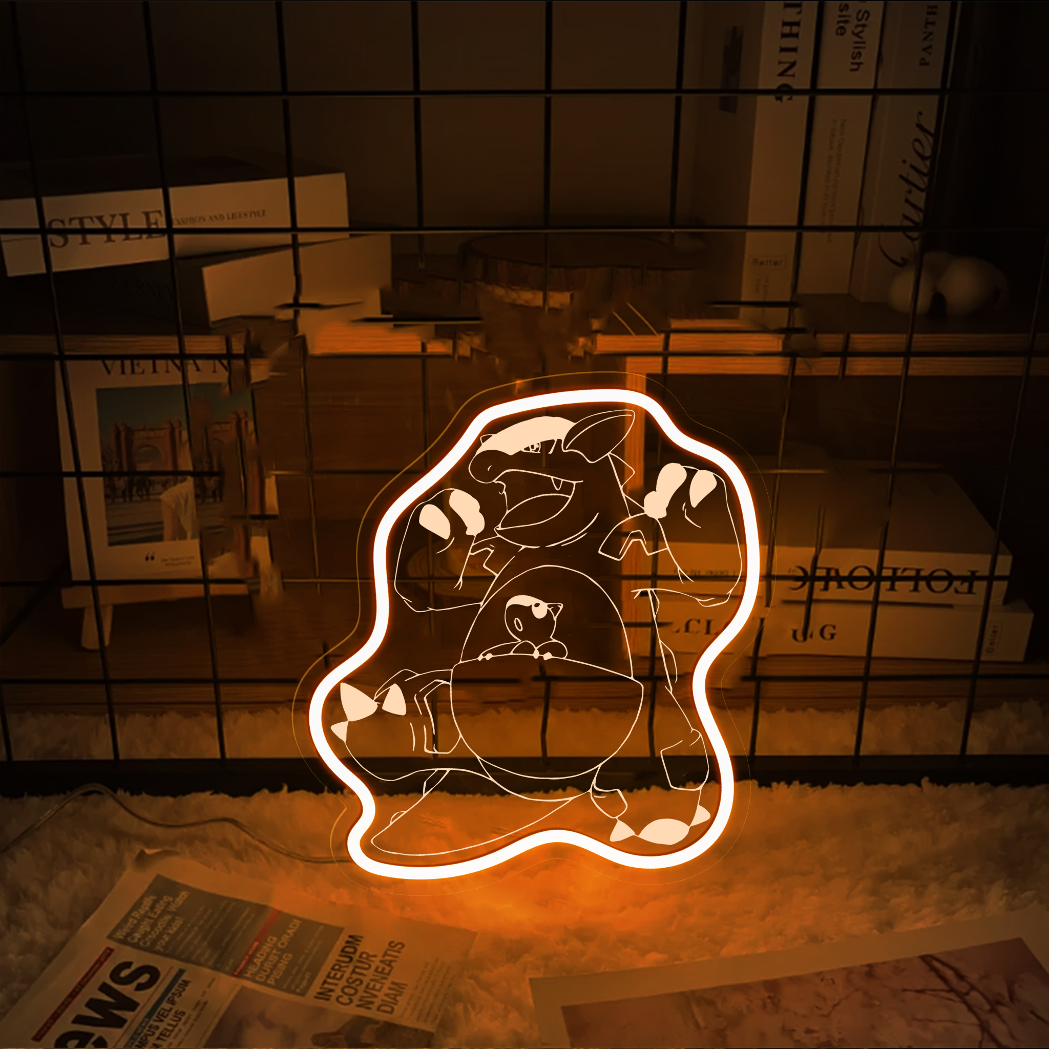 Pokemon Kangaskhan Laser Sign
