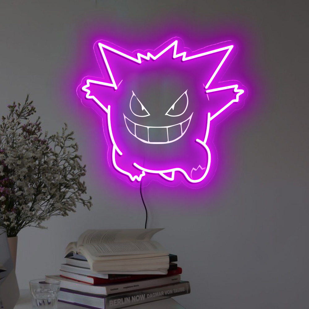 Gengar Pokemon Laser Sign