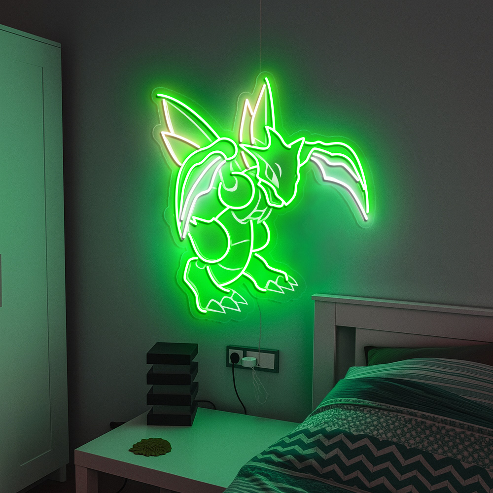 Pokemon Scyther Laser Signs