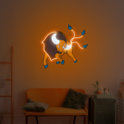 Tauros Pokemon UV Sign
