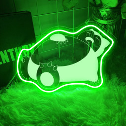 Snorlax Pokemon Laser Signs
