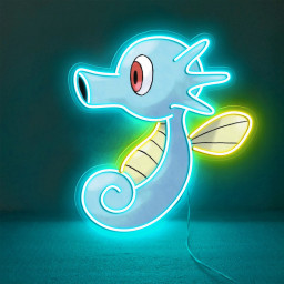 Pokemon Horsea UV Sign