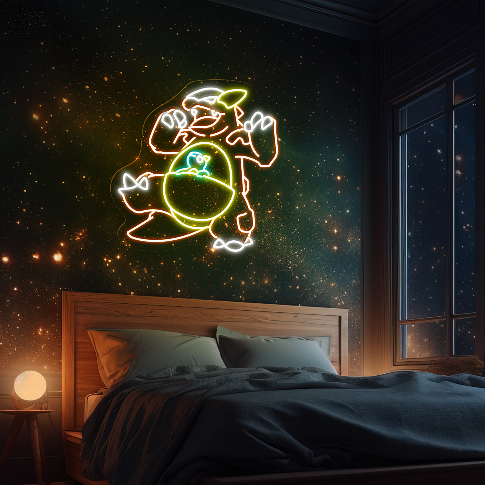 Pokemon Kangaskhan Neon Sign