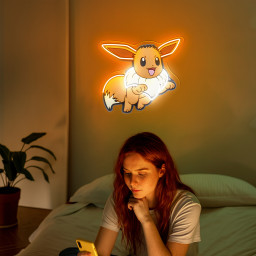 Eevee Pokemon UV Signs