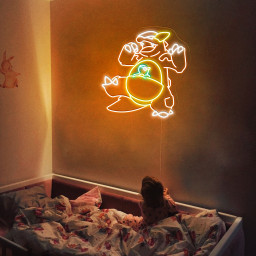 Pokemon Kangaskhan Neon Sign