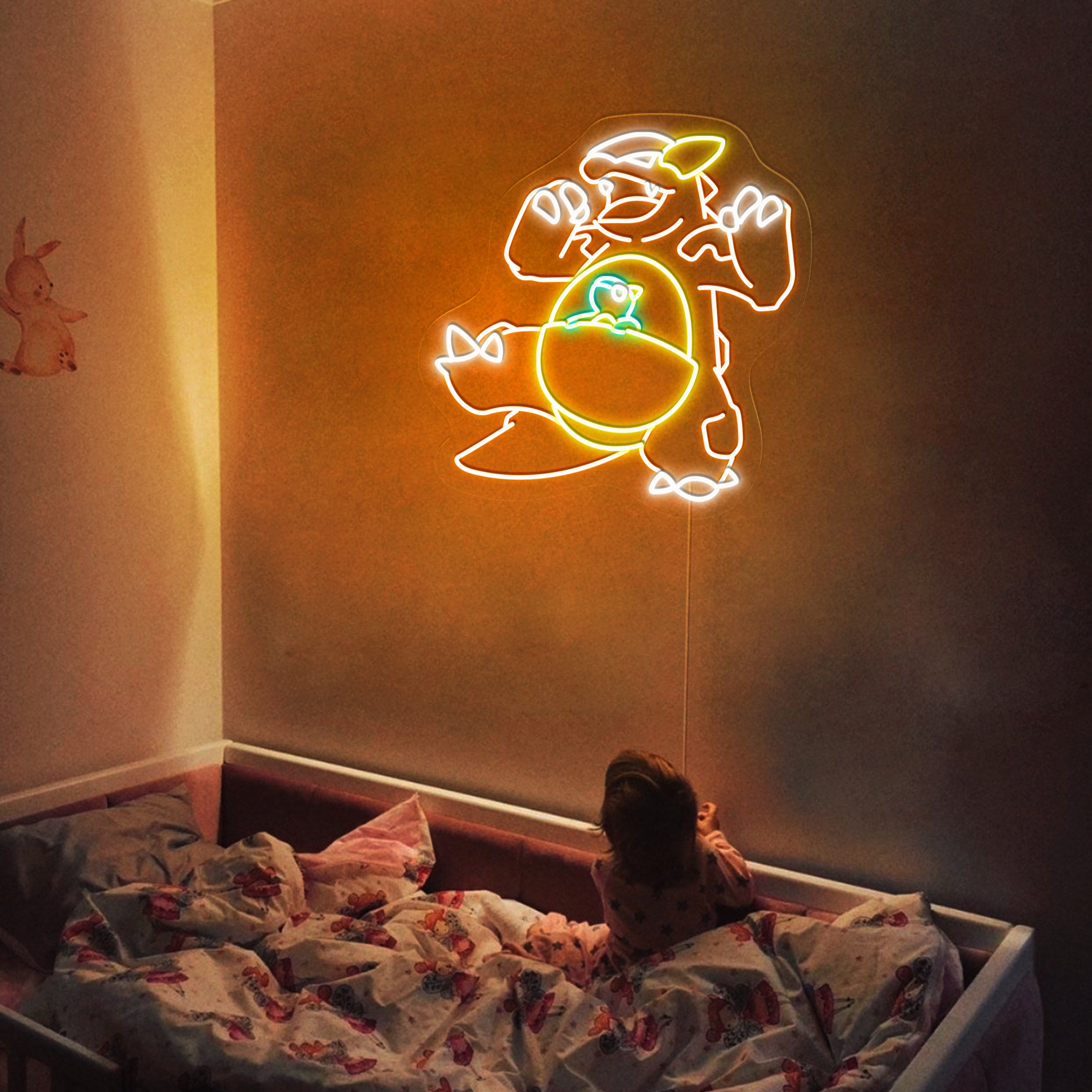Pokemon Kangaskhan Neon Sign