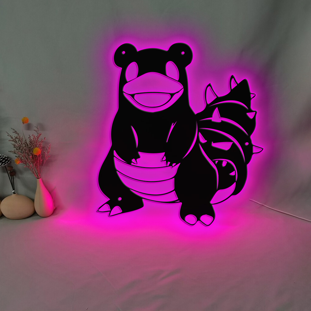 Slowbro Pokemon Metal Signs