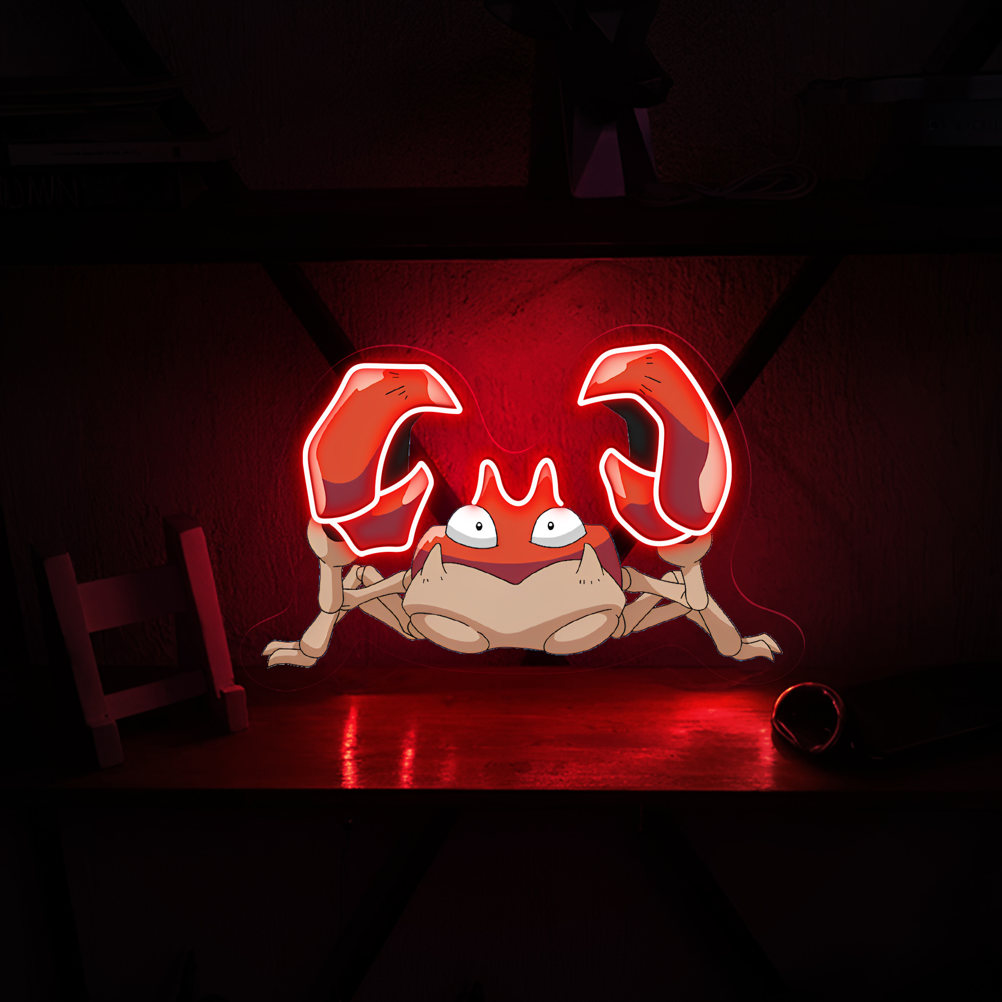 Pokemon Krabby UV Sign