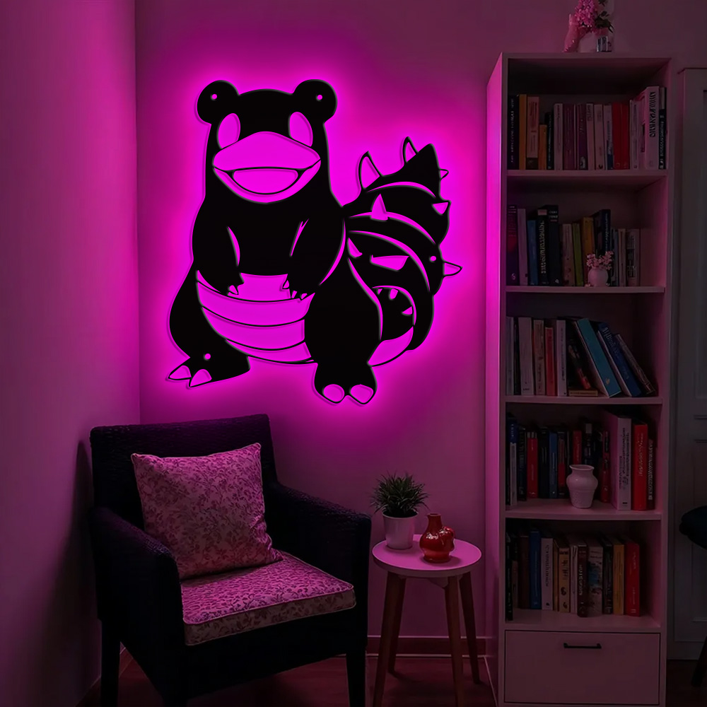 Slowbro Pokemon Metal Signs