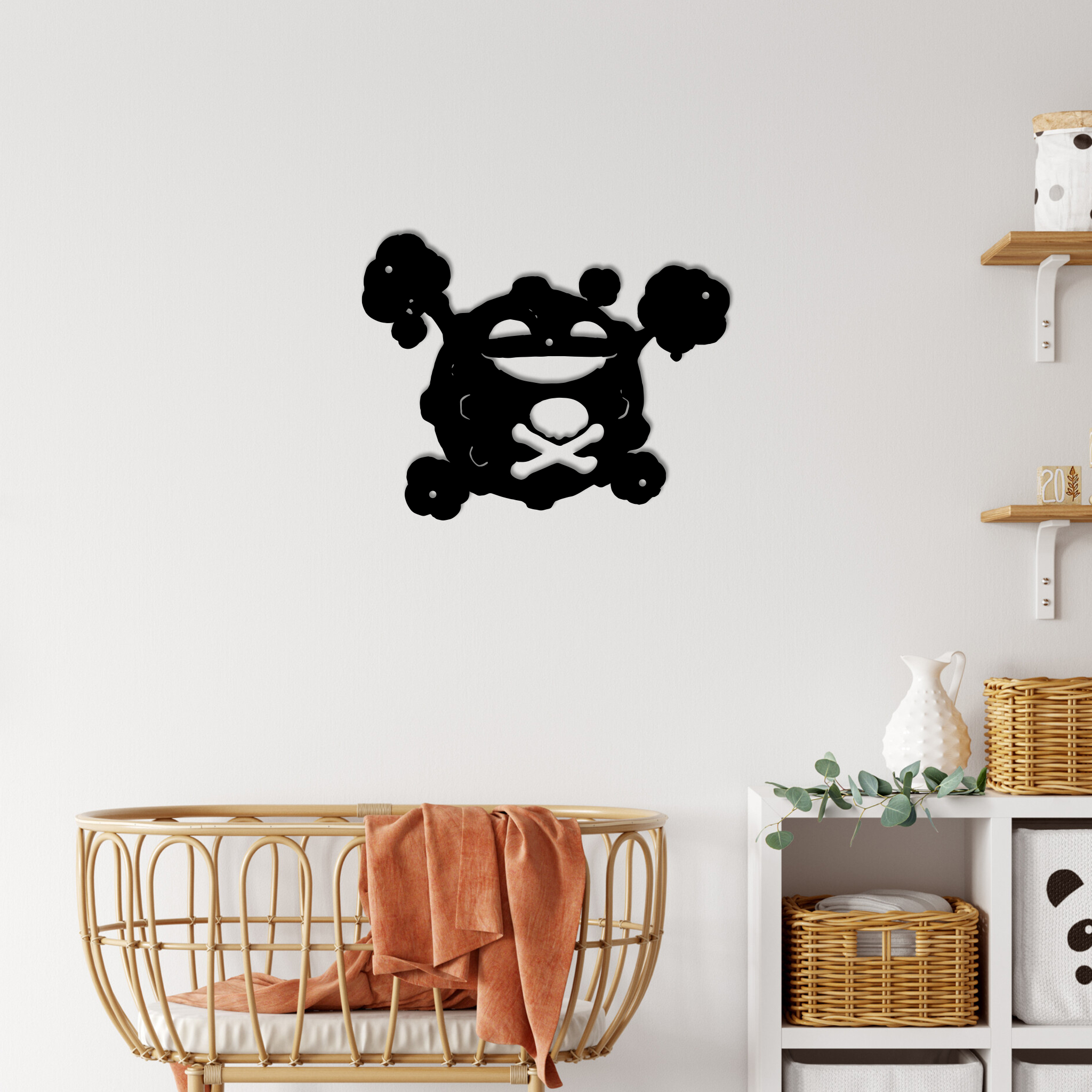 Pokemon Koffing Metal Signs