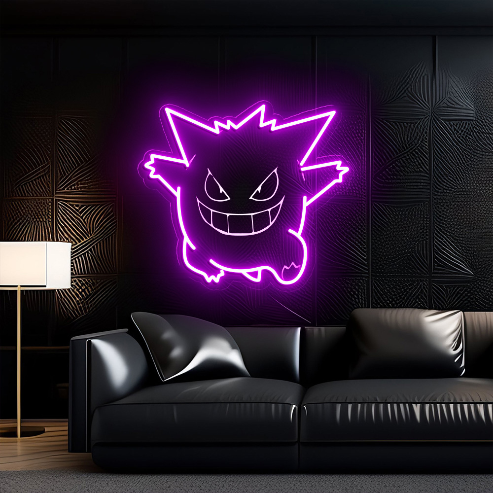 Gengar Pokemon Laser Sign