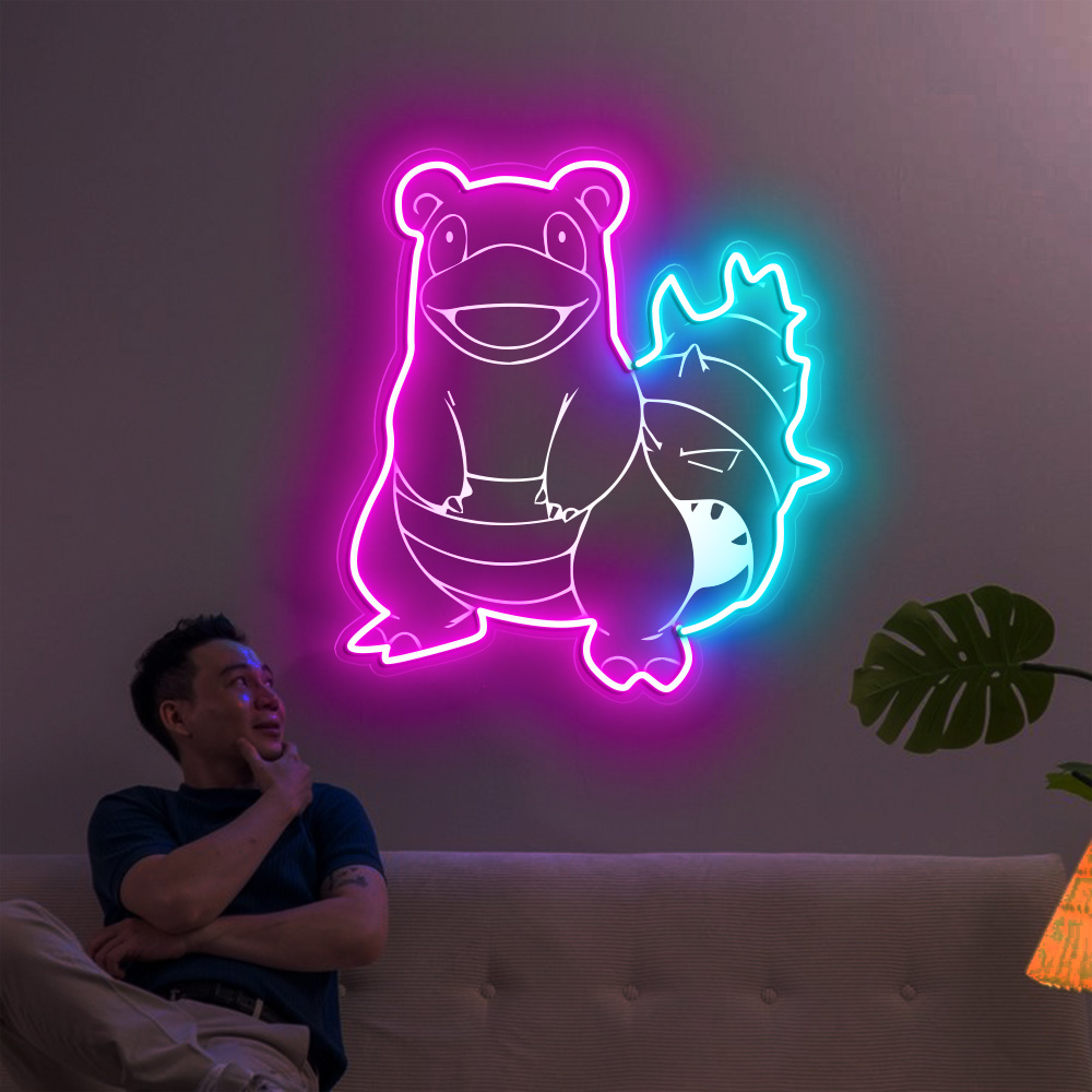 Slowbro Pokemon Laser Signs