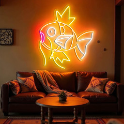 Pokemon Magikarp Neon Signs