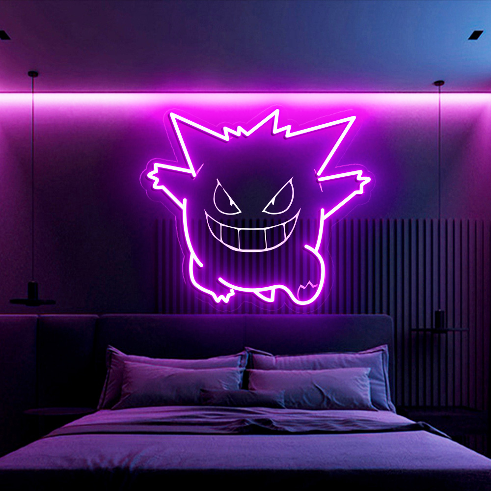 Gengar Pokemon Laser Sign